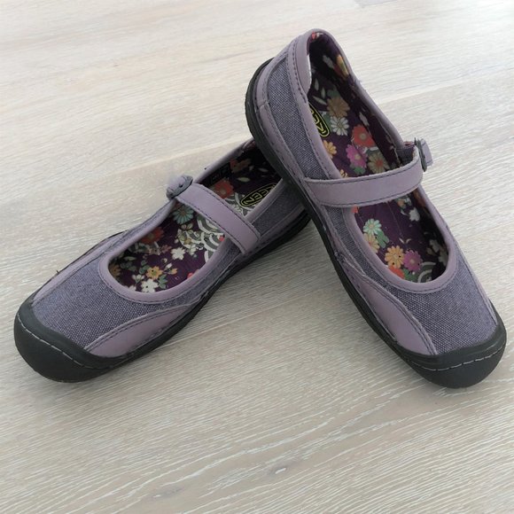 Keens Purple Summer Golden Mary Janes - Picture 4 of 9